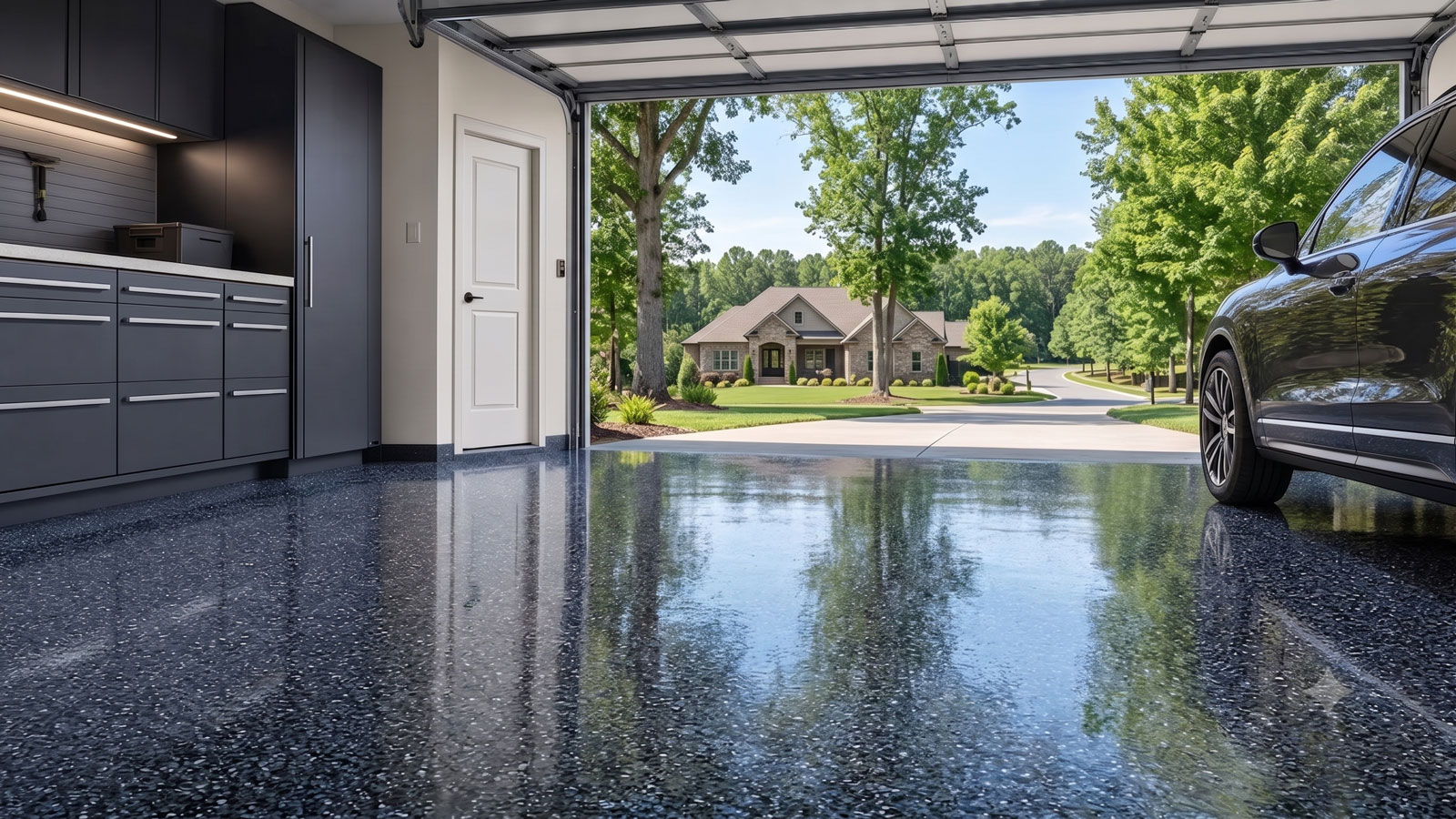 Garage Floor Coating in Summerfield, NC